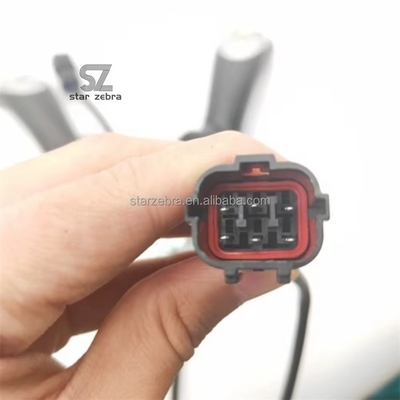Para piezas de repuesto de excavadoras joystick / manija de joystick con 3 botones