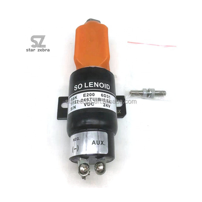 1751-2467UIBIS5A Suministro de fábrica S6K E200B E320 HD700-5/7 6D31 6D14 12V 24V Parador de excavadora Conmutador de solenoides