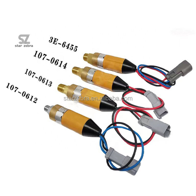 3E-6455 Suministro de fábrica Partes del motor CAT330B E330B piezas originales de excavadoras sensor de presión de aceite 107-0614 107-0613 107-0612