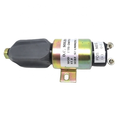 1751-2467 Partes de excavadoras 24V válvula de solenoide de apagón S6K Válvula de solenoide de parada 1751-2467UIBIS5A