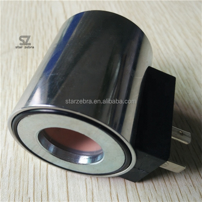 MFZ12-37YC Excavadora bobina de válvula de solenoide hidráulico 24V 12VDC 30W agujero interior 23mm longitud 51mm
