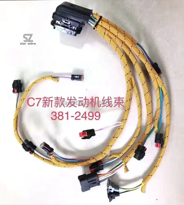 381-2499 Suministro de fábrica C7 NUEVO Arnés de cableado del motor E324D 324D 326D Partes de excavadoras Arnés de alambre