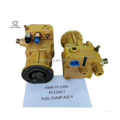 6560-71-1202 Bomba de combustible original de alta calidad reconstruida PC1250-7 para Komastu
