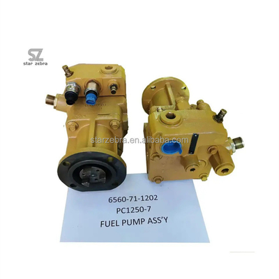 6560-71-1202 Bomba de combustible original de alta calidad reconstruida PC1250-7 para Komastu