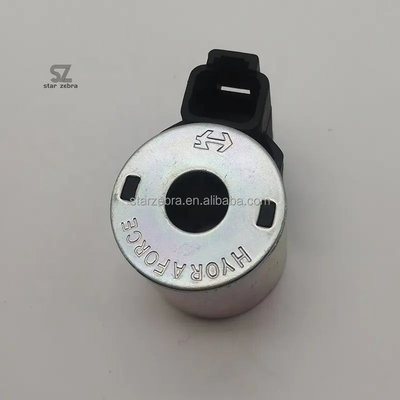 DC12V Excavadora de calidad original R225-7 bobina de válvula de solenoide hidráulico