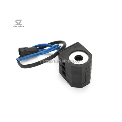 DH150 DH220 DH225 DH300-5-7 Accesorios para excavadoras 24V 52.3mm 13mm bobina de válvula de solenoide rotativo