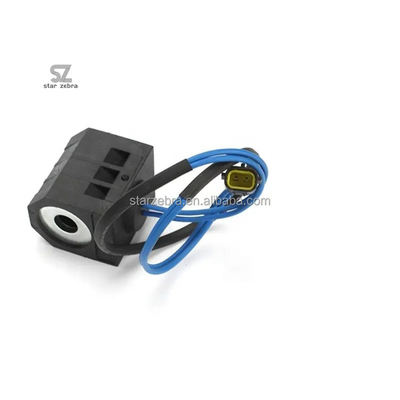 DH150 DH220 DH225 DH300-5-7 Accesorios para excavadoras 24V 52.3mm 13mm bobina de válvula de solenoide rotativo