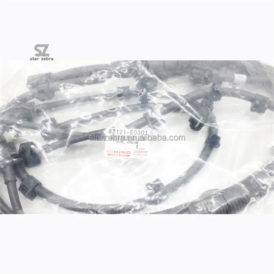 VH82121E0301 SK300-8 SK350-8 Excavadora 82121-E0301 J08 Arnés de cableado del motor para Kobelco