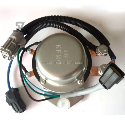 BR670 SK200-6/6E SK200-8 interruptor de alimentación de excavadora con interruptor de relé de arranque de 24 V