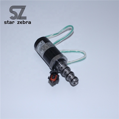 40C07-109 Partes de excavadoras bomba hidráulica válvula solenoide Hyun-dai R215-7 Kobel-co SK200-6E válvula solenoide 12/24V KDRDE5K-20