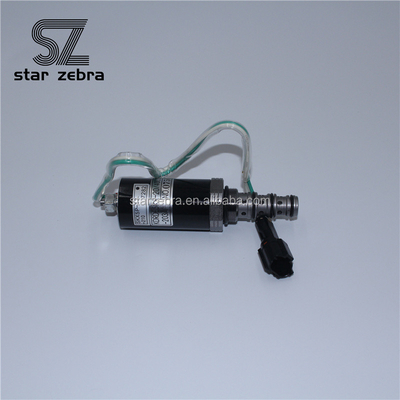 40C07-109 Partes de excavadoras bomba hidráulica válvula solenoide Hyun-dai R215-7 Kobel-co SK200-6E válvula solenoide 12/24V KDRDE5K-20