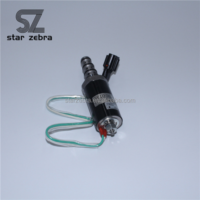 40C07-109 Partes de excavadoras bomba hidráulica válvula solenoide Hyun-dai R215-7 Kobel-co SK200-6E válvula solenoide 12/24V KDRDE5K-20