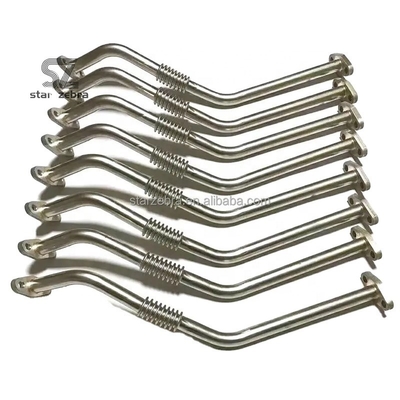 8980195121 8-98019512-1Fabrica ZX110-3 ZX120-3 4JJ1 Motor Turbocompresor de aceite de retorno del tubo de excavadora tubo de drenaje de aceite