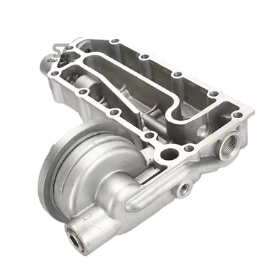 3934159 PC300-7 Partes del motor diesel de excavadora 6D114 Oleo lubricante Filtro de cabeza de aceite Frío del asiento tapa del radiador