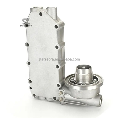 3934159 PC300-7 Partes del motor diesel de excavadora 6D114 Oleo lubricante Filtro de cabeza de aceite Frío del asiento tapa del radiador