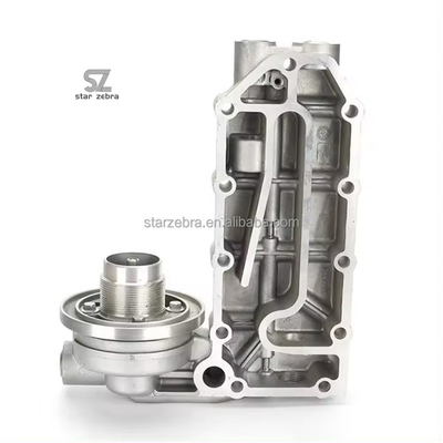 3934159 PC300-7 Partes del motor diesel de excavadora 6D114 Oleo lubricante Filtro de cabeza de aceite Frío del asiento tapa del radiador