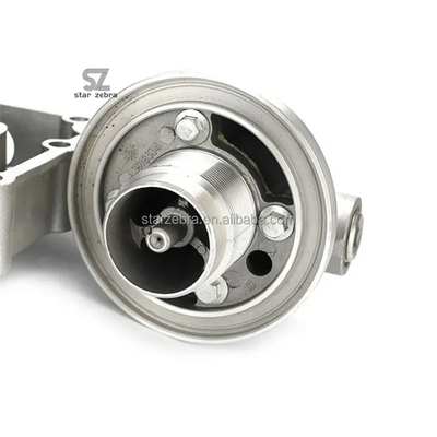 3934159 PC300-7 Partes del motor diesel de excavadora 6D114 Oleo lubricante Filtro de cabeza de aceite Frío del asiento tapa del radiador