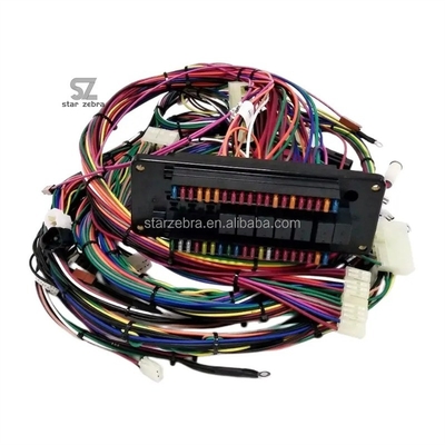 Para la caja de fusibles de inyección directa Caterpillar 320D, cable interior de cabina de ensamblaje del arnés de cableado