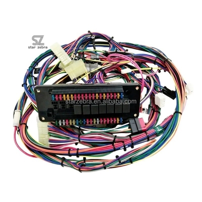 Para la caja de fusibles de inyección directa Caterpillar 320D, cable interior de cabina de ensamblaje del arnés de cableado