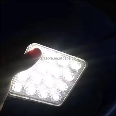Luz de trabajo de LED faro Lámpara de conducción Funcionamiento de 48W para maquinaria agrícola Tractor Excavadora Recolector Recolector Bulldozer
