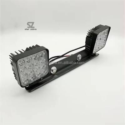 Pc130 160 200 220 240 270 360-7-8 Portador de lámpara de techo de cabina y lámpara LED para Komatsu
