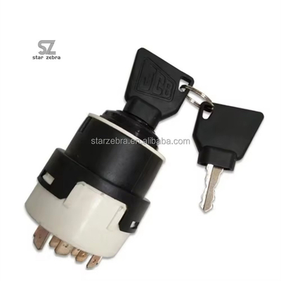 Para los accesorios de excavadoras, el interruptor de encendido con llave JCB 3XC, el interruptor de encendido con llave eléctrica, el interruptor de encendido con llave eléctrica de cerradura de puertas