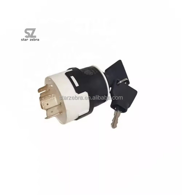Para los accesorios de excavadoras, el interruptor de encendido con llave JCB 3XC, el interruptor de encendido con llave eléctrica, el interruptor de encendido con llave eléctrica de cerradura de puertas