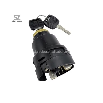 Excavadora Yuchai YC60 65 85 135 210 230 360-8 cerradura eléctrica de la puerta interruptor de arranque interruptor de encendido