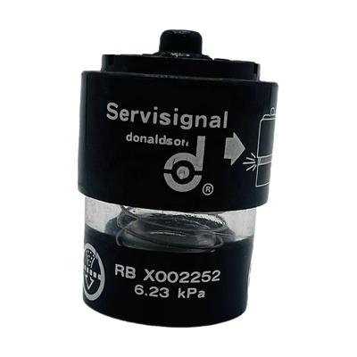 x002251 Indicador de diferencia de presión xx002252 xx002254 para el conjunto de filtros de aire de la excavadora.