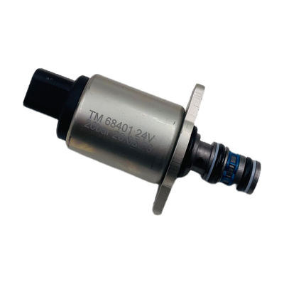 Envío expreso TM68401 Válvula de solenoide de excavadora 24V 20bar para sistema hidráulico duradero
