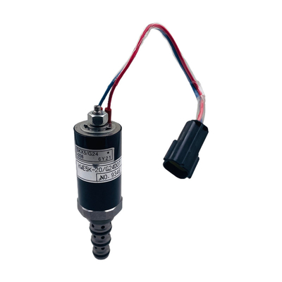Válvula de bloqueo de protección para la excavadora de válvula de solenoide hidráulica STAR ZEBRA KWE5K-20/G24D07 para Xugong Riesede SANY