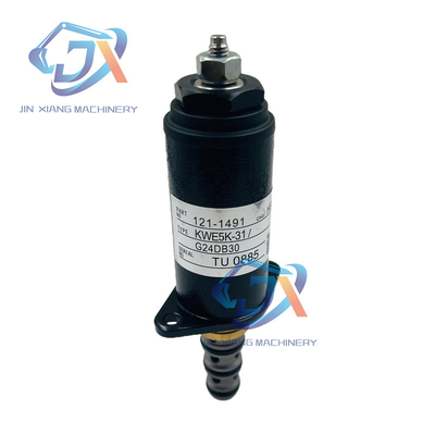 Válvula de solenoide 121-1491 KWE5K-31/G24DA30 para excavadoras