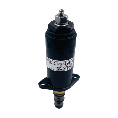 La valva de solenoide de la excavadora STAR ZEBRA KWE5K-31/G24YB50 SK200-8 Válvula de solenoide YN35V00051F1