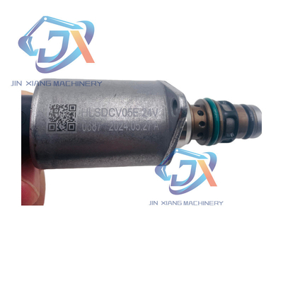 Válvula de solenoide proporcional hidráulica de 24 V para excavadoras y motores de piezas de repuesto