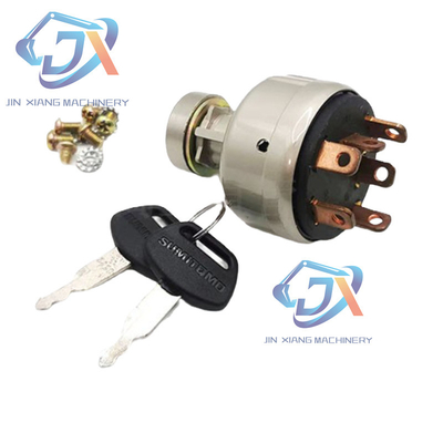 STAR ZEBRA KHR3270 KHR20050 KHR3078 Nuevo interruptor de encendido con 2 llaves para la excavadora de Sumitomo de la serie SH Case CX210B CX240B
