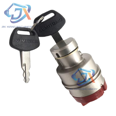 STAR ZEBRA KHR3270 KHR20050 KHR3078 Nuevo interruptor de encendido con 2 llaves para la excavadora de Sumitomo de la serie SH Case CX210B CX240B