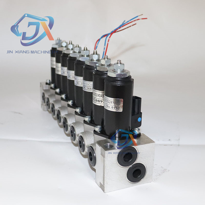 STAR ZEBRA YN35V00047F1 OEM Original Bloque de válvula de apoyo en línea Kobelco SK200-8/210-8/250-8 8KWE5A-30/G24WR-832 Partes de excavadoras