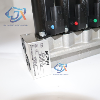 STAR ZEBRA YN35V00047F1 OEM Original Bloque de válvula de apoyo en línea Kobelco SK200-8/210-8/250-8 8KWE5A-30/G24WR-832 Partes de excavadoras