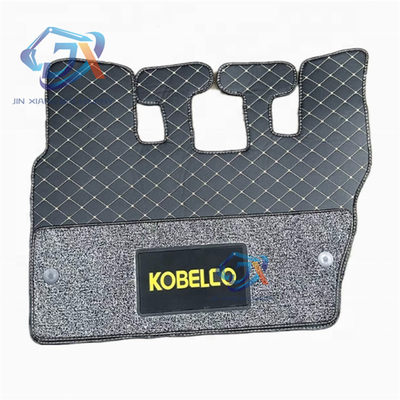 STAR ZEBRA Pad Cab Alfombra de cabina de piso pegamento de cabina de piso esterilla de pie esterilla de goma de suelo esterillas para PC200-7 PC200 PC220 para excavadora Komatsu