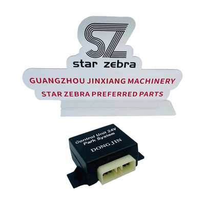 Para SANY 55 60 75 135 215 235-8-9 Partes de repuesto de excavadoras 24V controlador de relevos de limpiaparabrisas Partes de maquinaria de construcción