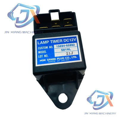 STAR ZEBRA High Quality Excavator Parts Kubota Timer Relay Lamp Timer 12V 15694-65992 1569465992 Timer Relay