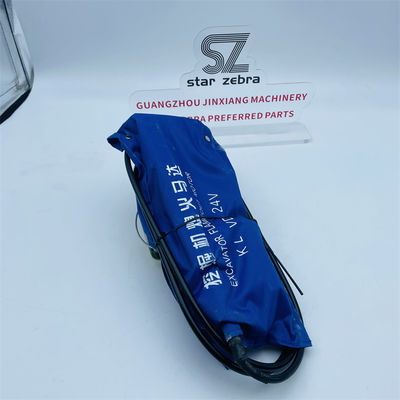 Excavator Accessories for XCMG Sany SY75/135/215/265-8-9 Flameout Switch Flameout Motor Solenoid Valve 181900-2270