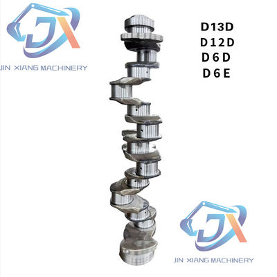 22235114 11221424 20459146 02931334 4502707 FCF DCT Forged Steel Crankshaft for Excavator Engine D13D D12D D6D D6E