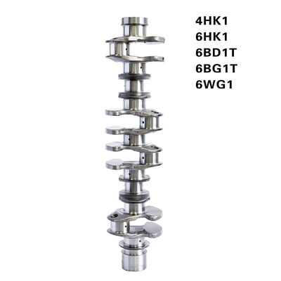 8-98029270-5 8-94396737-4 112310-4070 112310-4480 Forged Steel Crankshaft for Excavator Engine 4HK1 6HK1 6BD1T 6BG1T 4BG1 4LE2