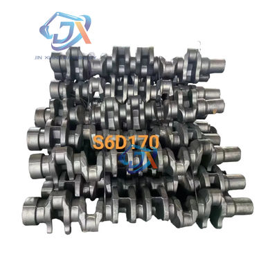 FCF DCT Crankshaft 6162-33-1201 6162-33-12020 Spare Parts for 6D170-1 6D170-2 Engine Excavator for KOMATSU