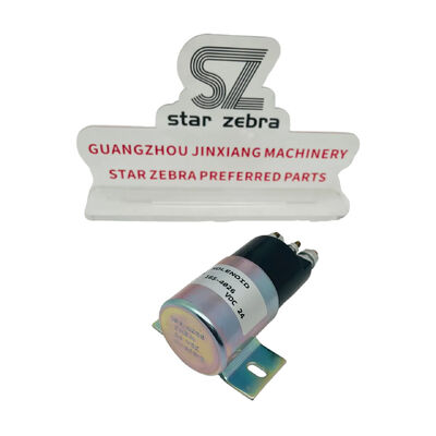 STAR ZEBRA 165-4026 1654026 3T-0376 Solenoide de corte de combustible de 24V para E312C E320C E320B Relé de arranque