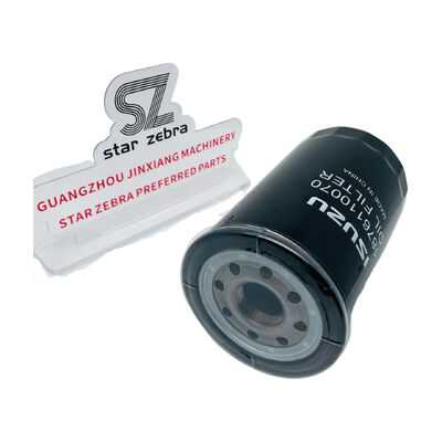 MEJOR VENTA 6BG1 4HK1 6HK1 4BG1 6BG1 FILTRO DE ACEITE DE MOTOR 1-87611007-0 1876110070 para ZX200 ZX330 PIEZAS DE MAQUINARIA DE EXCAVADORA