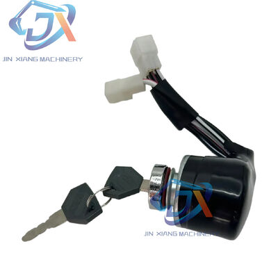 Interruptor de encendido 172B11-17100 con llaves para Yanmar30-6 Yanmar55 Piezas de excavadora