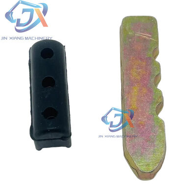 Piezas de dientes de cuchara Doosan DH55 18s Pasadores de dientes de cuchara Pasadores de cuchara Incluyendo chapa de hierro y goma