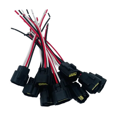 Excavator SK200 210 260 350-8 Super 8 Hydraulic Pump Solenoid Valve Sensor Plug High-Temperature Resistant Wire